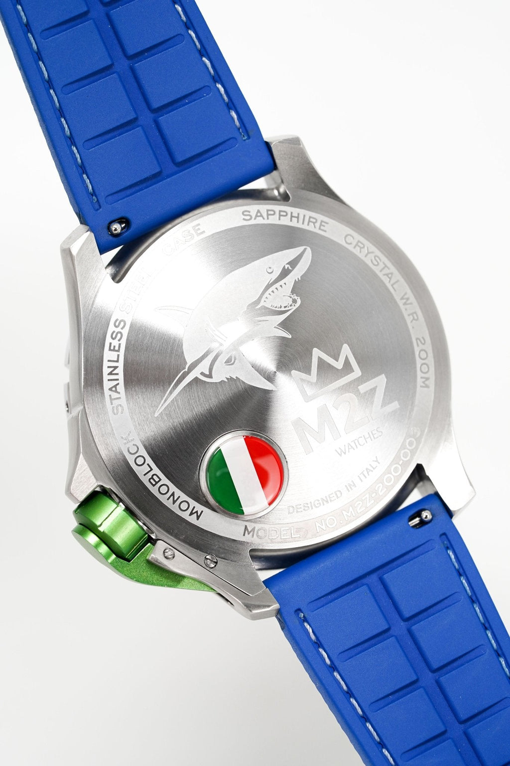 M2Z Men's Watch Diver 200 Blue