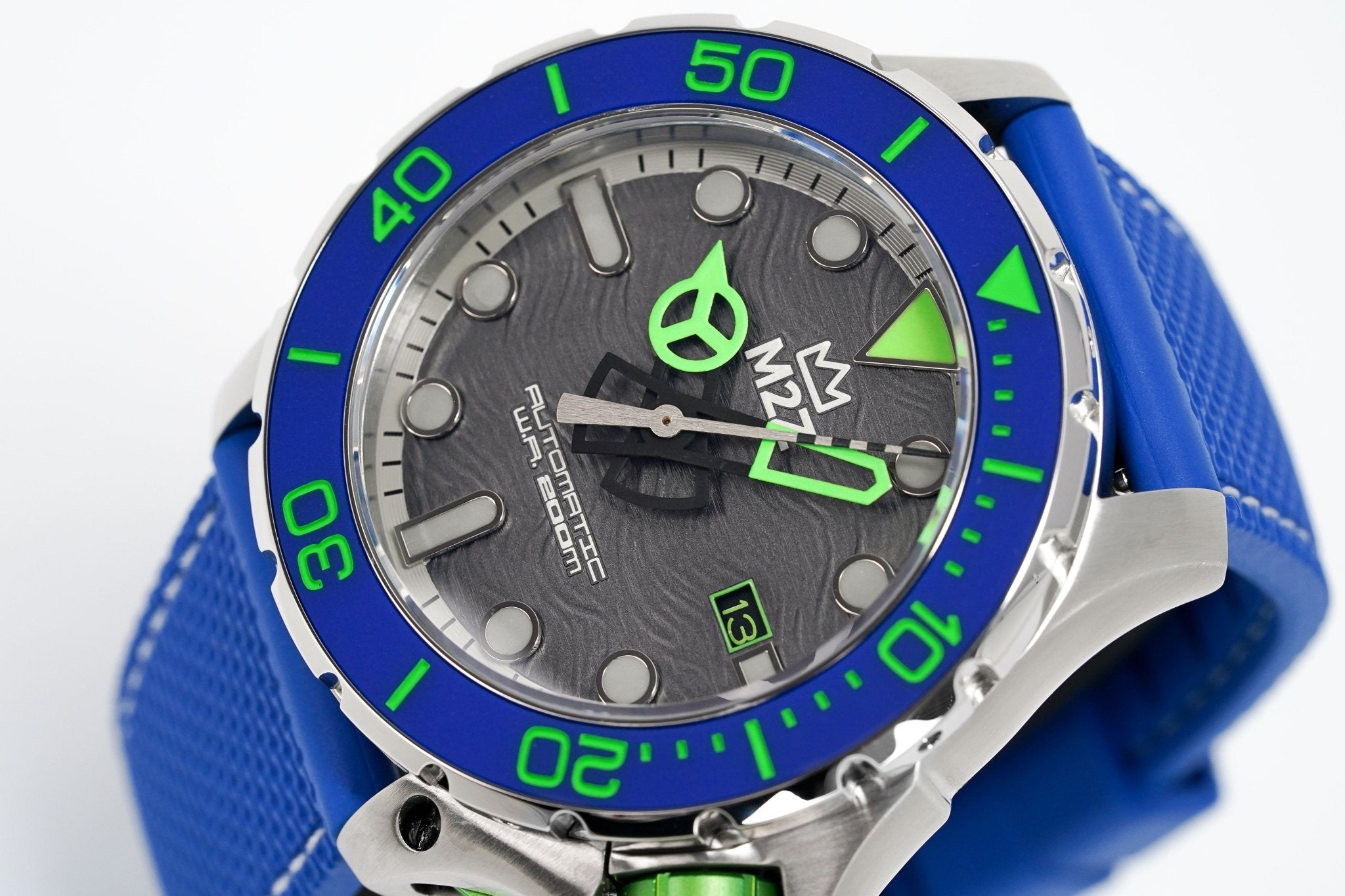 M2Z Men's Watch Diver 200 Blue
