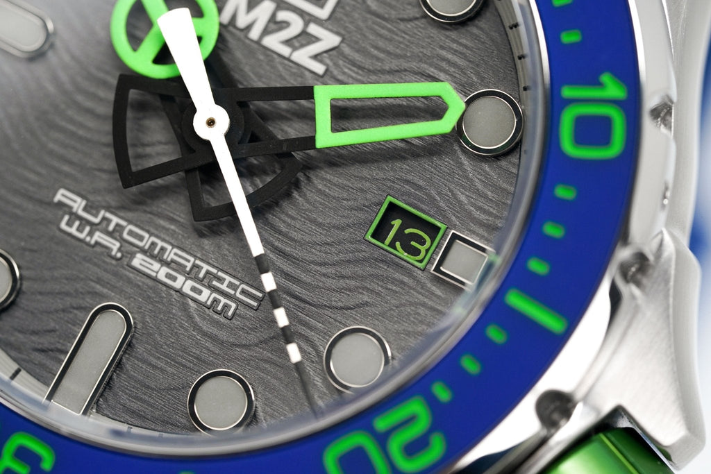 M2Z Men's Watch Diver 200 Blue