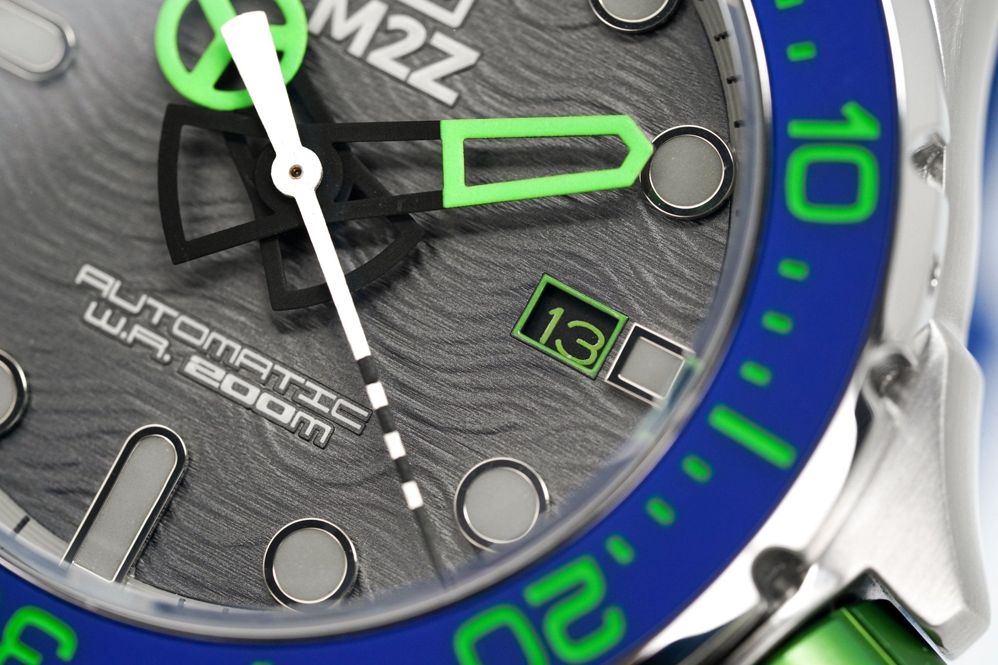 M2Z Men's Watch Diver 200 Blue