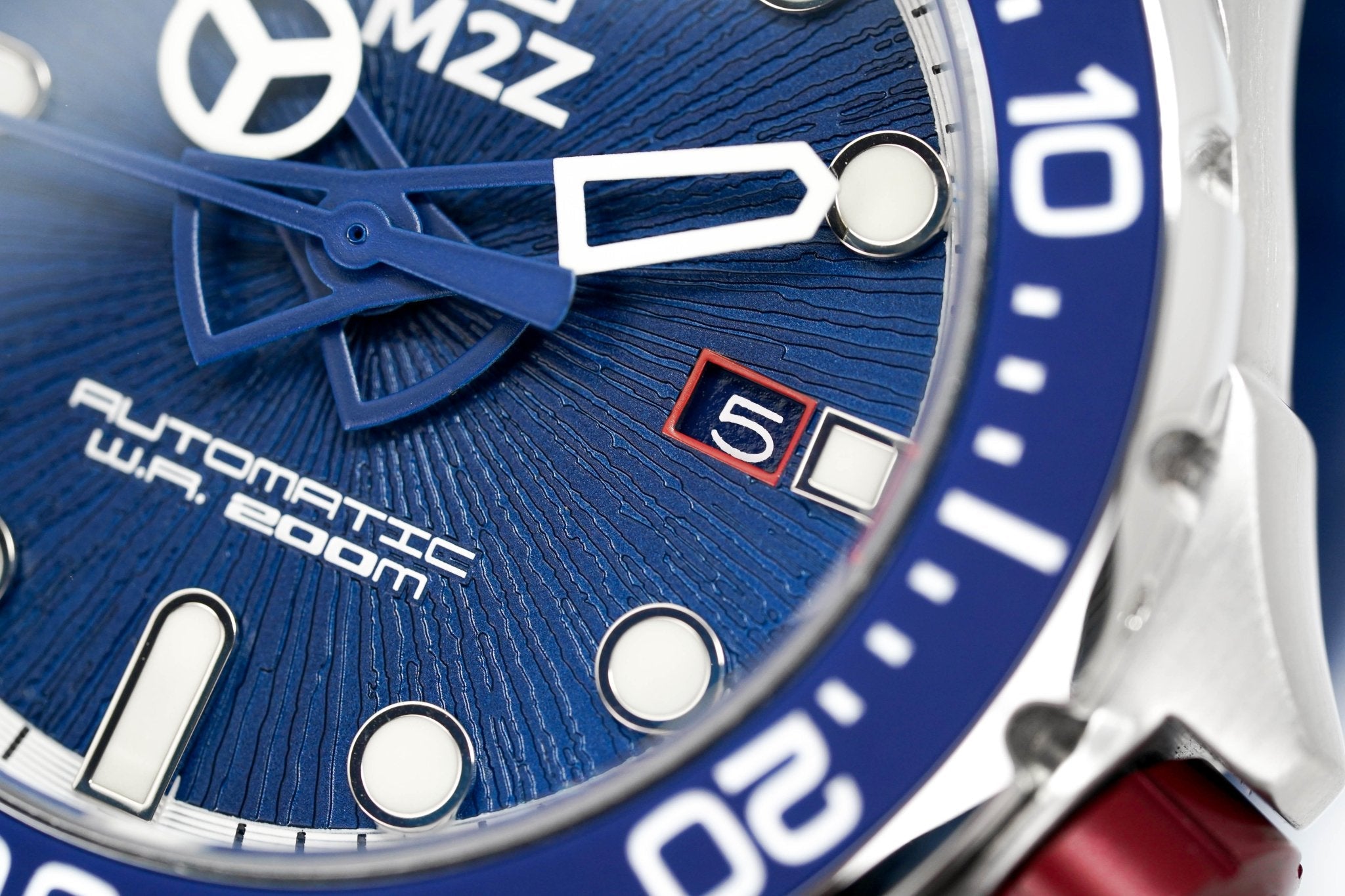 M2Z Men's Watch Diver 200 Blue