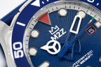 M2Z Men's Watch Diver 200 Blue
