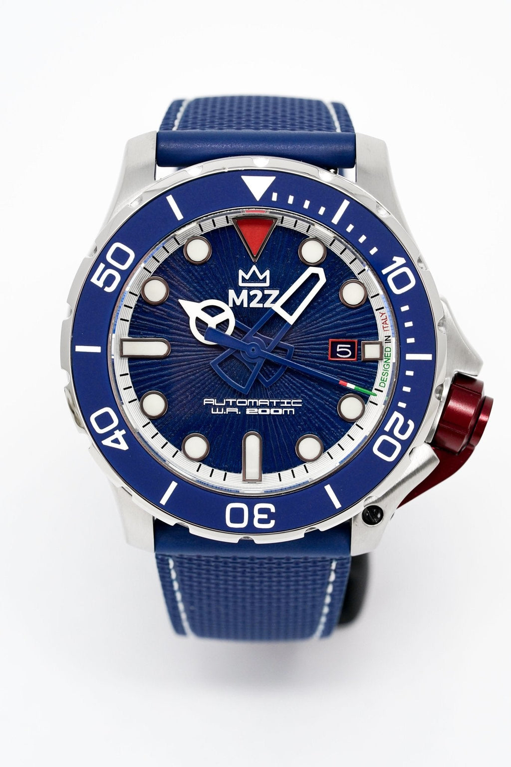 M2Z Men's Watch Diver 200 Blue
