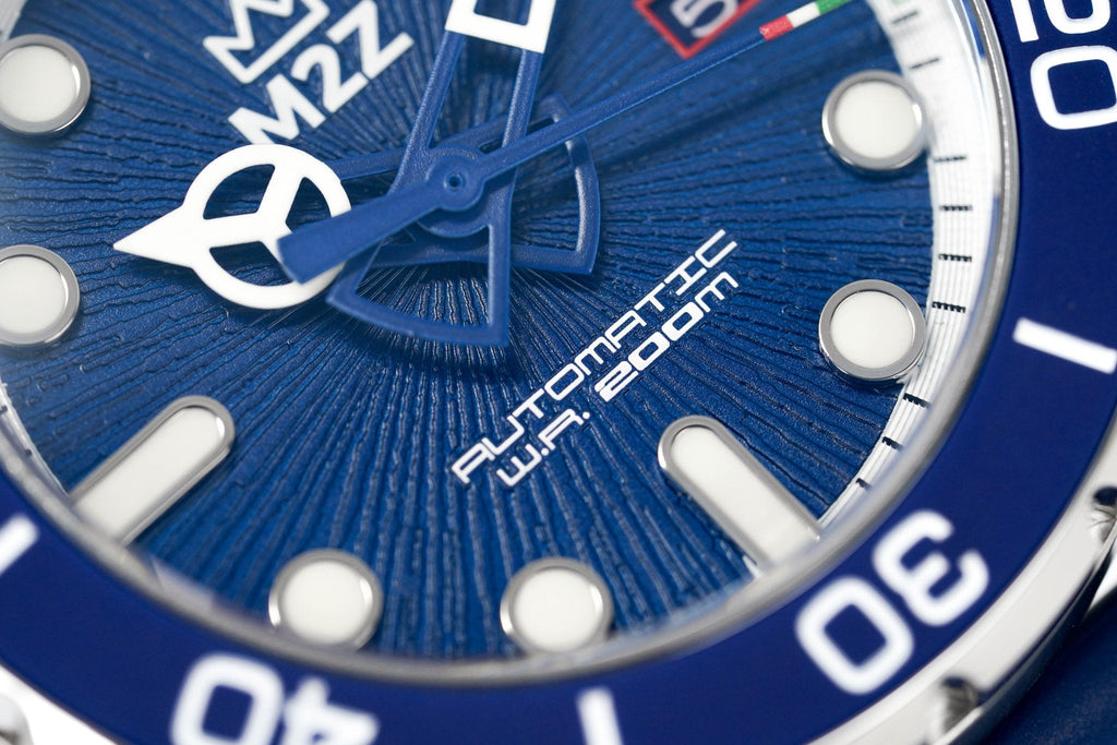 M2Z Men's Watch Diver 200 Blue