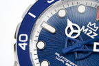 M2Z Men's Watch Diver 200 Blue