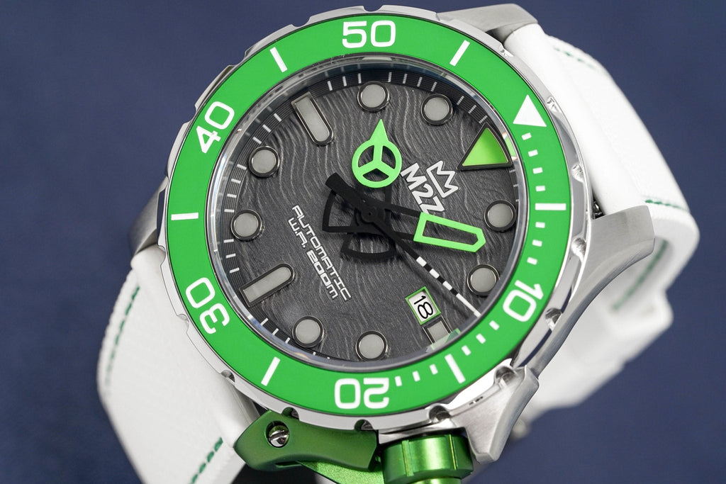 M2Z Men's Watch Diver 200 Green