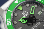 M2Z Men's Watch Diver 200 Green