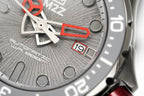 M2Z Men's Watch Diver 200 Grey IP Gun
