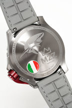 M2Z Men's Watch Diver 200 Grey IP Gun
