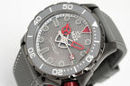 M2Z Men's Watch Diver 200 Grey IP Gun