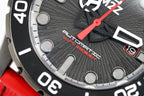 M2Z Men's Watch Diver 200 Red IP Gun