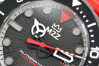 M2Z Men's Watch Diver 200 Red IP Gun