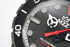 M2Z Men's Watch Diver 200 Red IP Gun