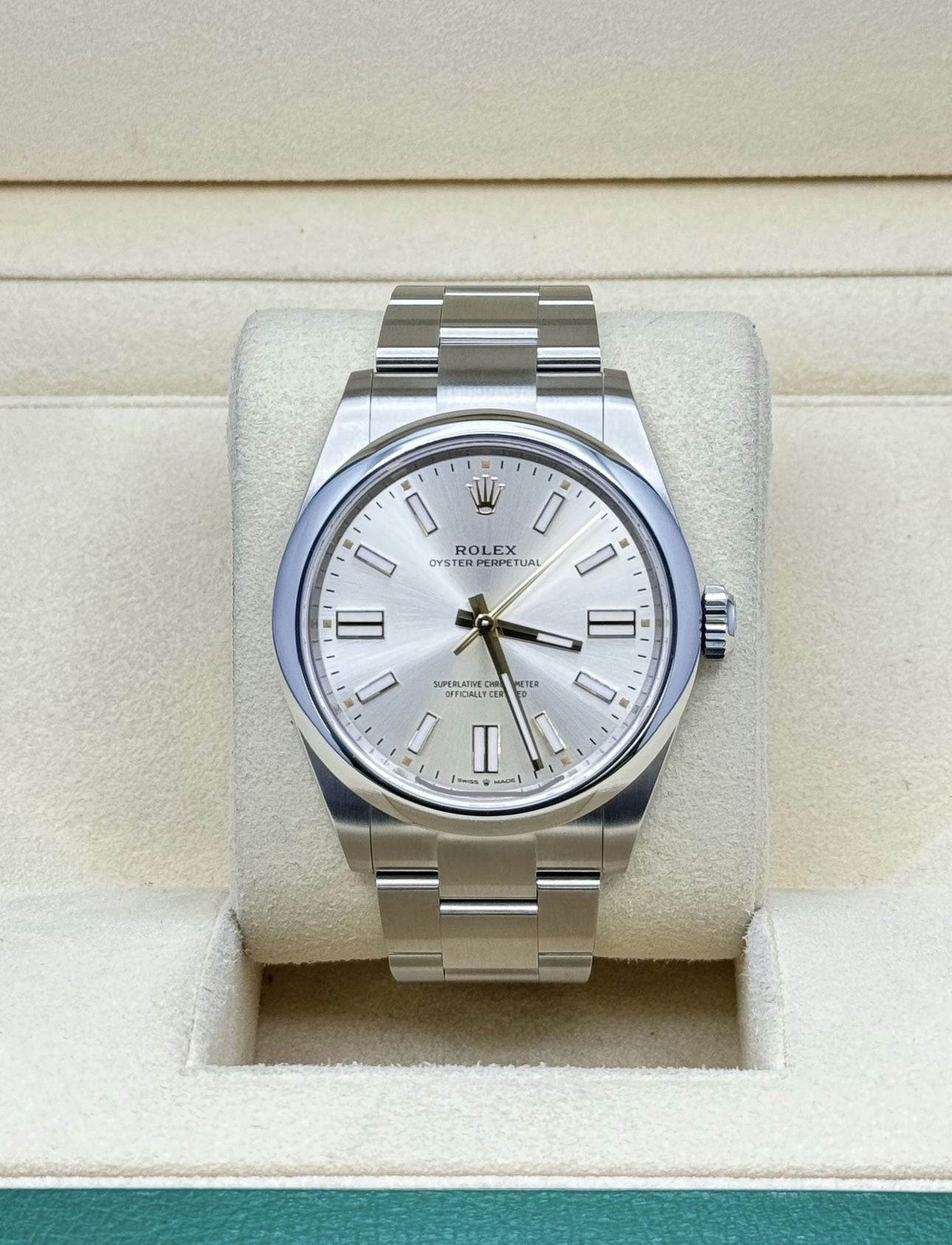 Rolex Oyster Perpetual 41 Silver Dial Oyster Bracelet - 134300 - 2025