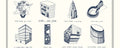 Ahlem AHLEM Large cleaning cloth NEW YORK landmarks
