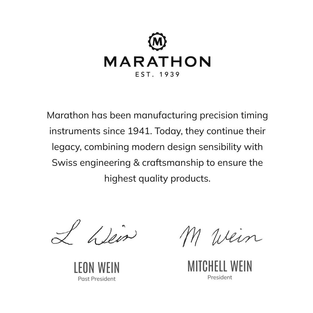 Marathon Navigator with Date (NAV-D) Black Dial No Government Defence Standard Nylon