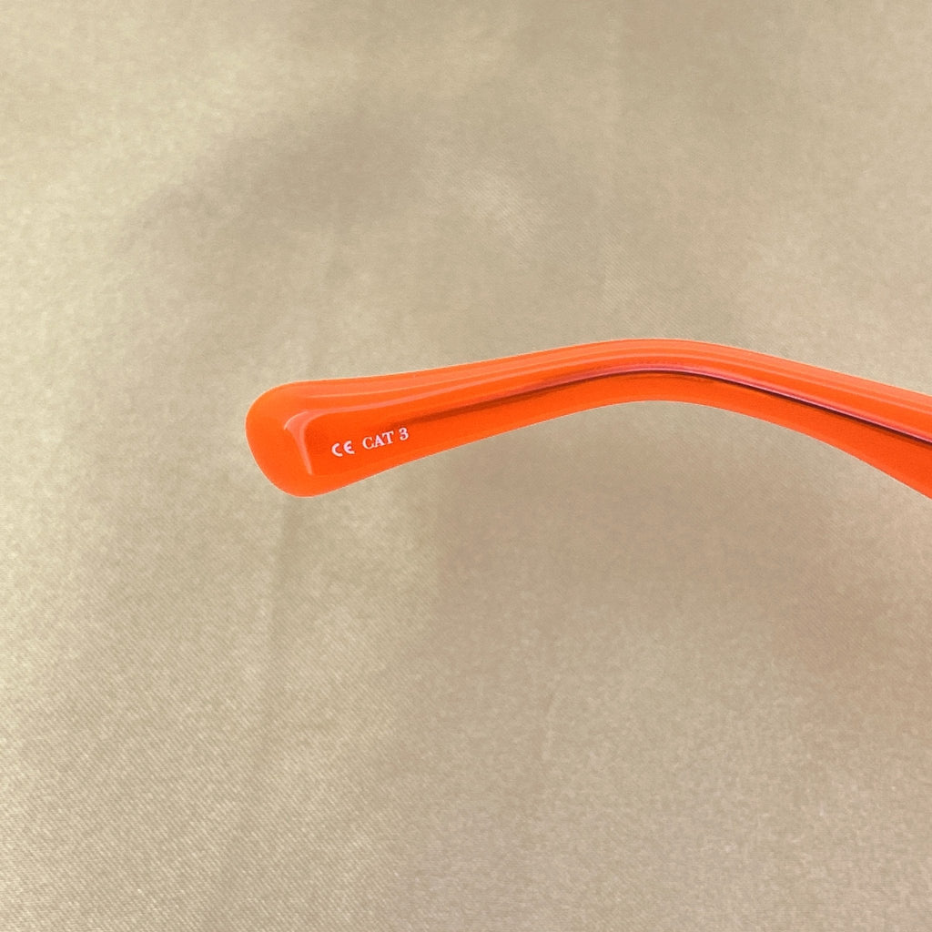 Markus Lupfer Sunglasses D-Frame Lilac and Orange