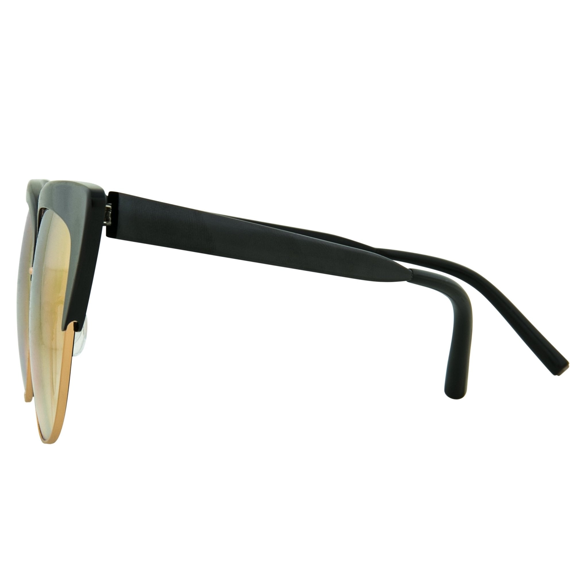 Matthew Williamson Sunglasses Cat Eye Black and Peach