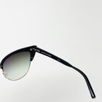 Matthew Williamson Sunglasses Cat Eye Black and Peach