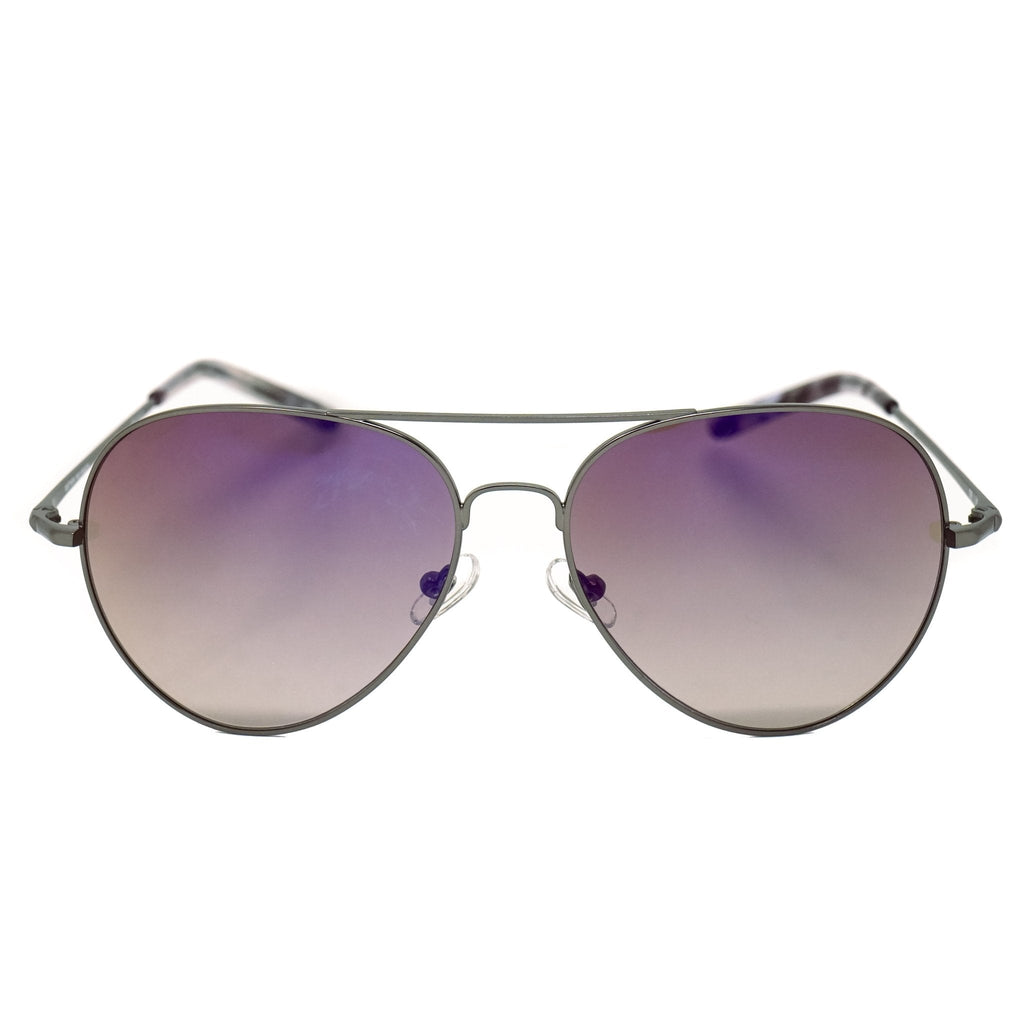 Matthew Williamson Sunglasses Silver and Purple