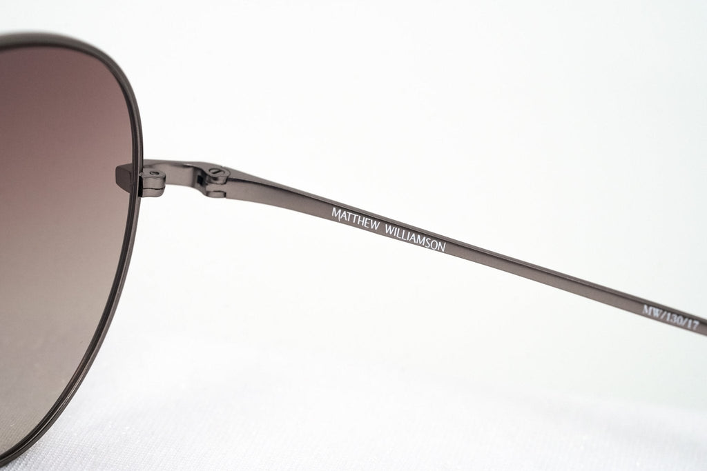 Matthew Williamson Sunglasses Silver and Purple