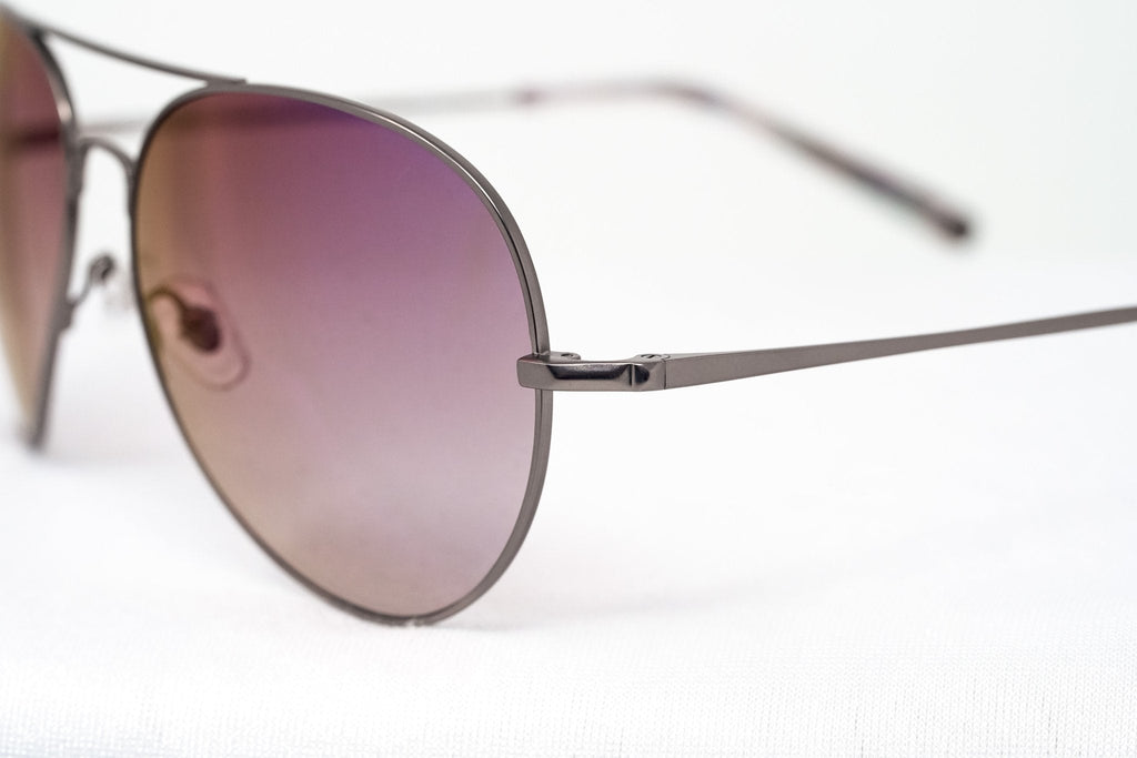 Matthew Williamson Sunglasses Silver and Purple
