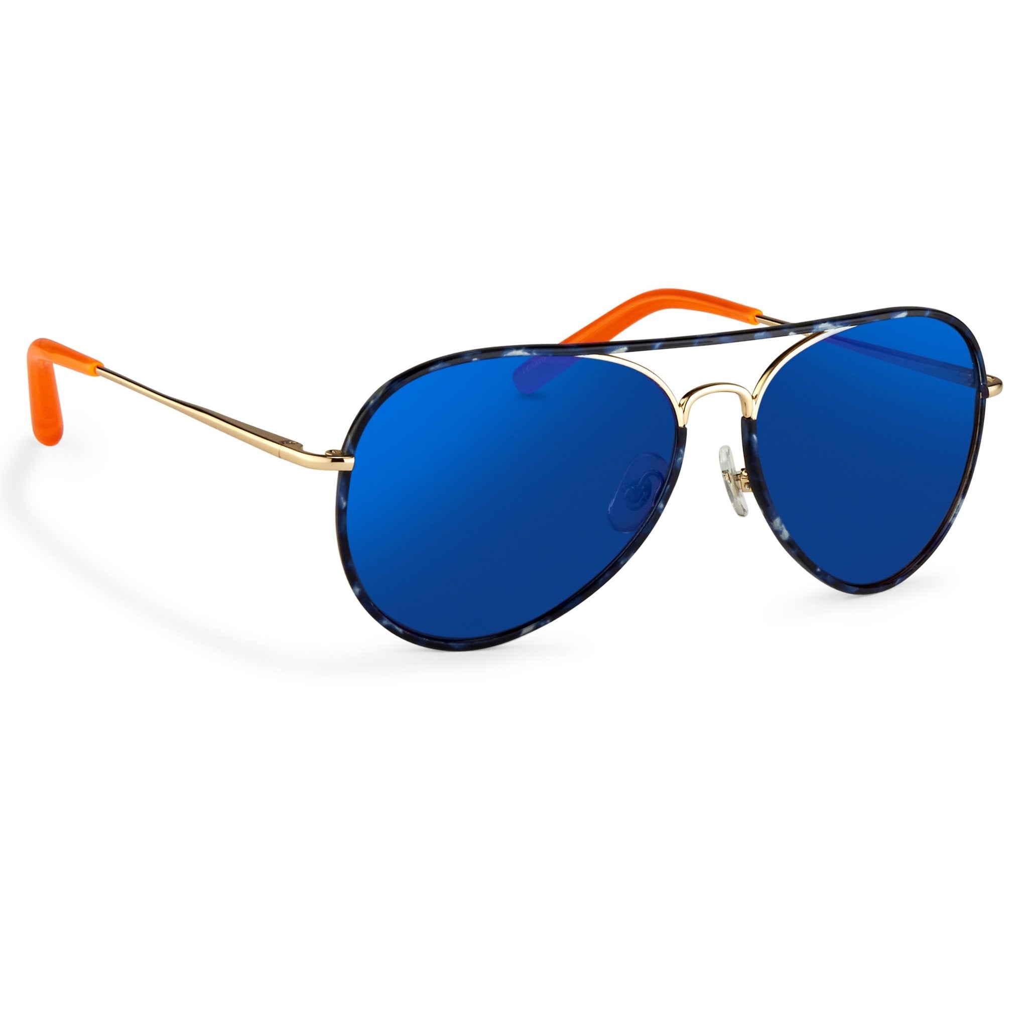 Matthew Williamson Sunglasses Tortoise Shell and Blue