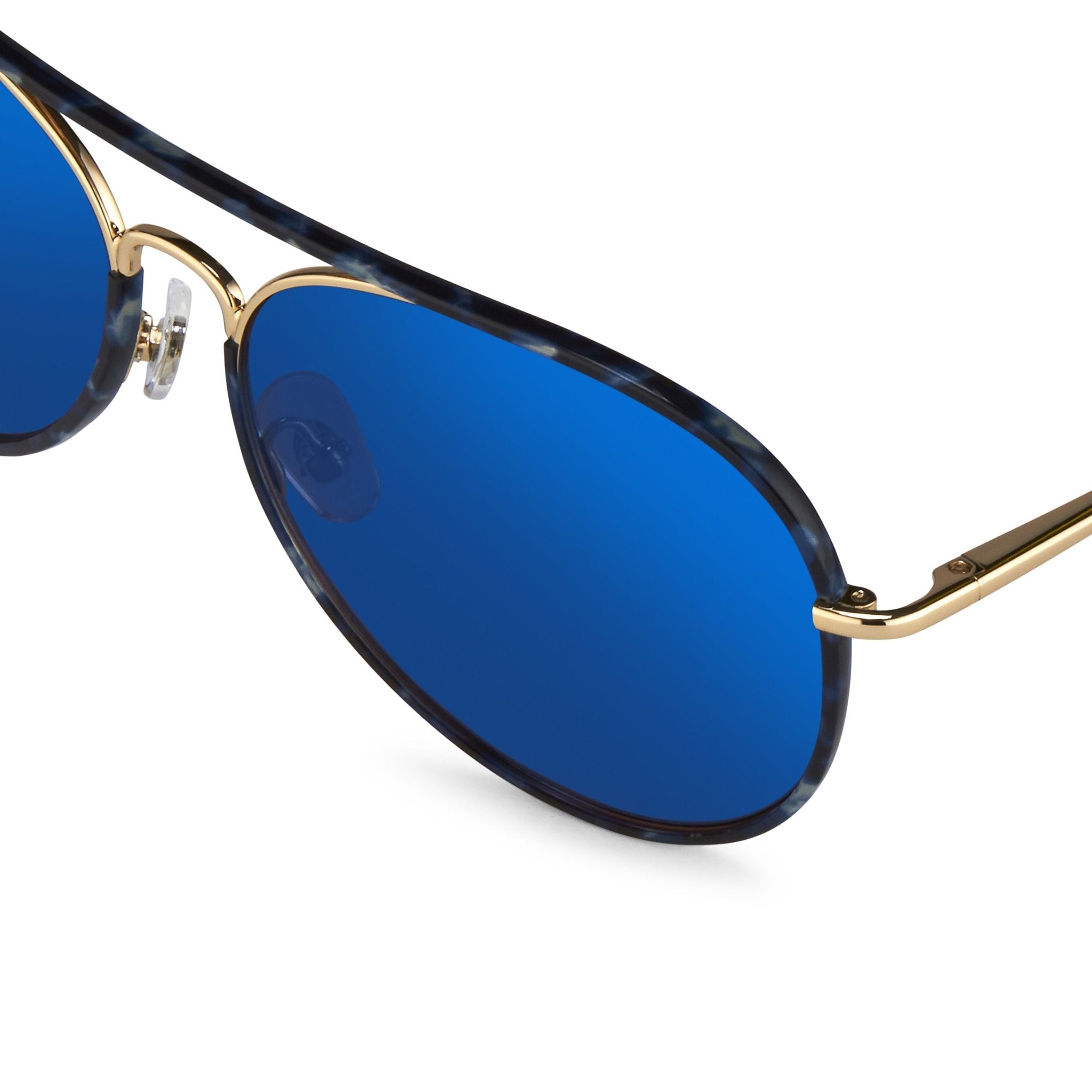Matthew Williamson Sunglasses Tortoise Shell and Blue