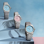 Maurice Lacroix Ladies' Watch 35mm Aikon Quartz Colours Light Blue