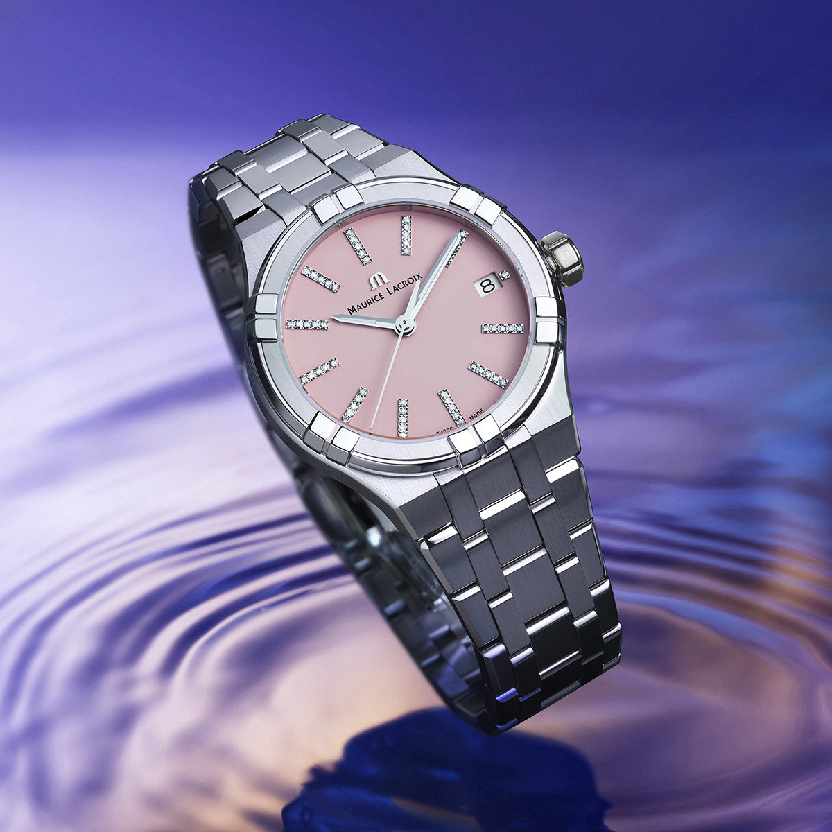 Maurice Lacroix Ladies' Watch 35mm Aikon Quartz Colours Pink