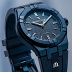 Maurice Lacroix Unisex Watch 39mm Aikon Automatic Blue PVD Limited Edition