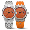 Maurice Lacroix Aikon Automatic Men's Orange Watch