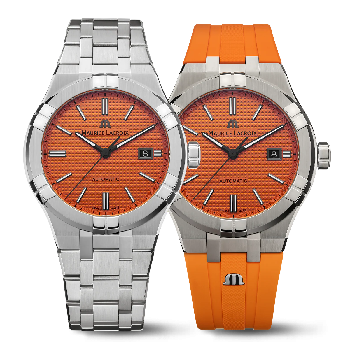 Maurice Lacroix Men's Watch 42mm Aikon Automatic Orange