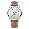 Maurice Lacroix Pontos Day Date Men's Silver Brown Watch