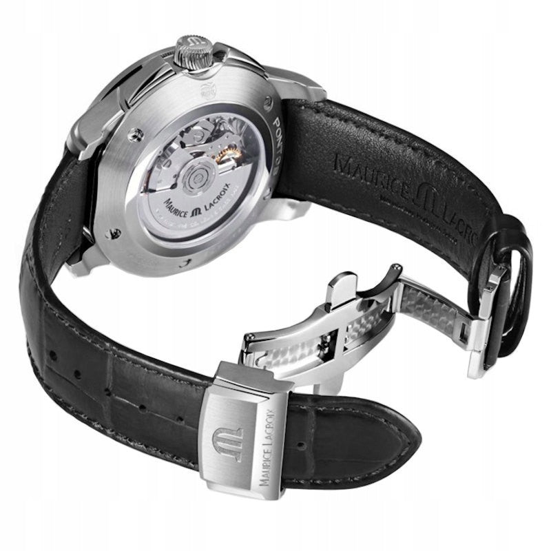 Maurice Lacroix Pontos Chronograph Men's Black Watch
