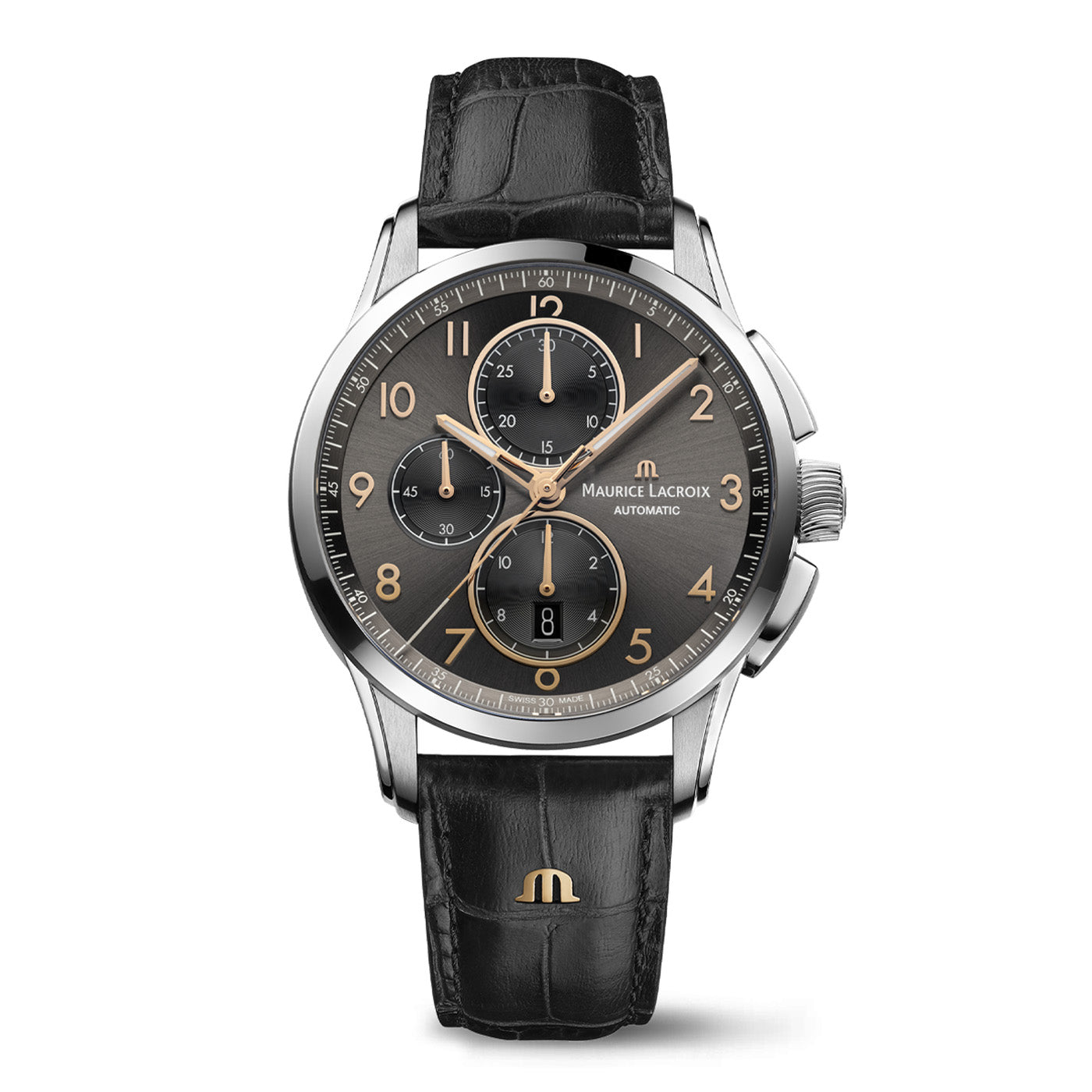 Maurice Lacroix Men’s Watch 43mm Pontos Chronograph Grey