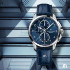 Maurice Lacroix Pontos Chronograph Men's Blue Watch