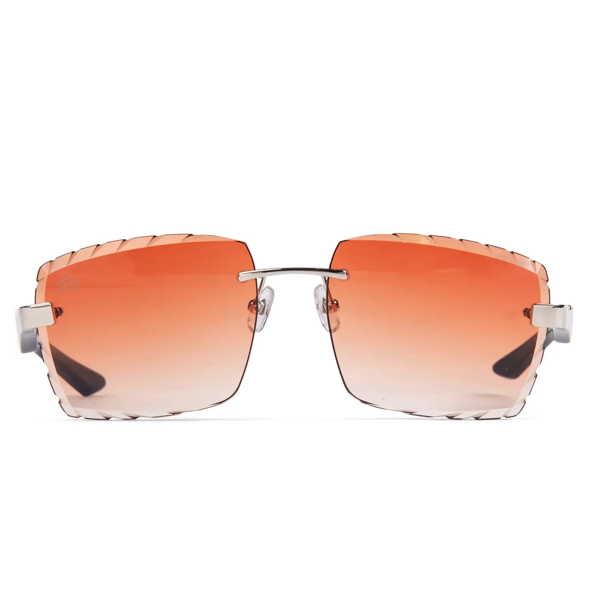 Maybach Eyewear The Artist III P-WBZ-Z25 Custom Brown Fade Diamond Cut Sunglasses