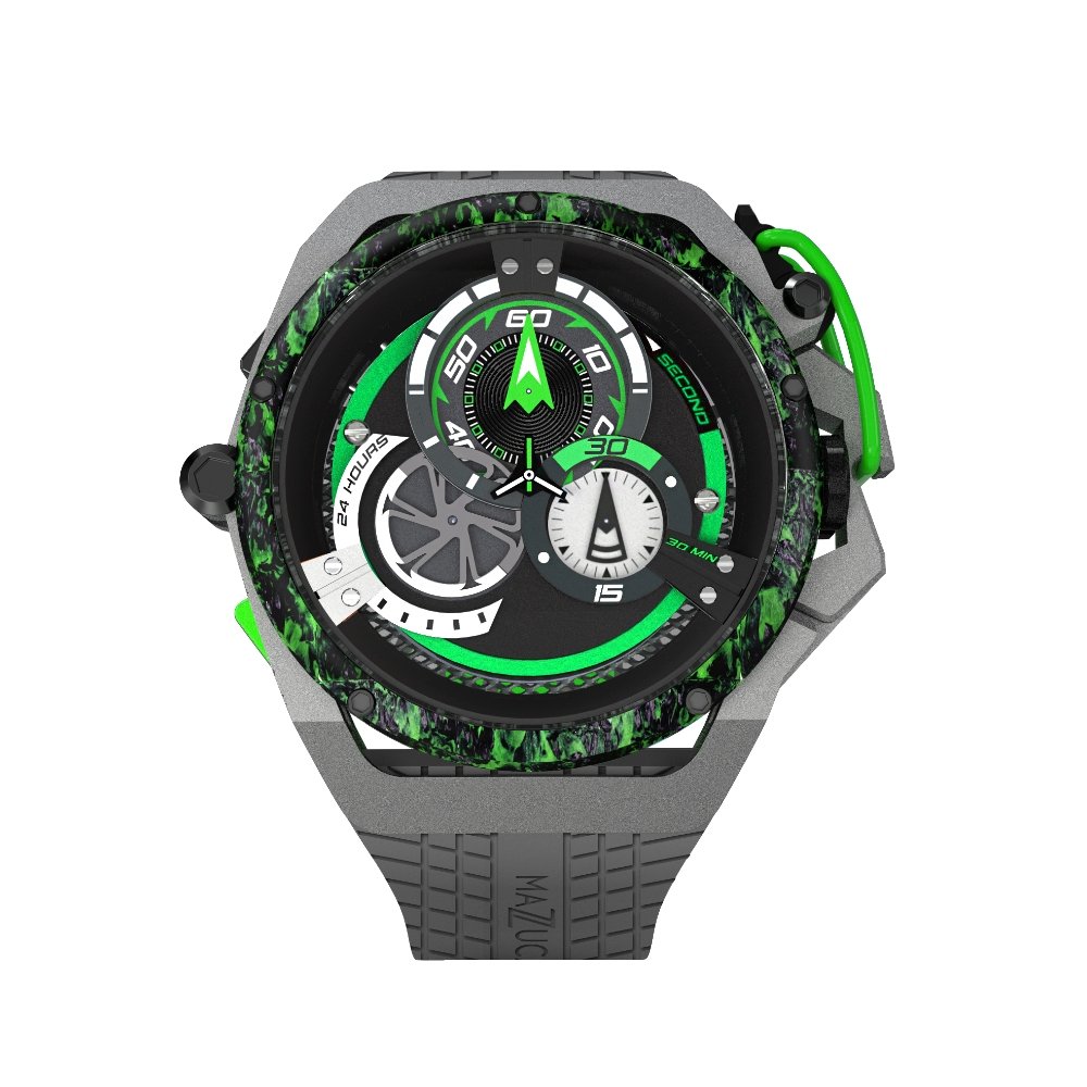 Mazzucato Reversible Monza Green Carbon