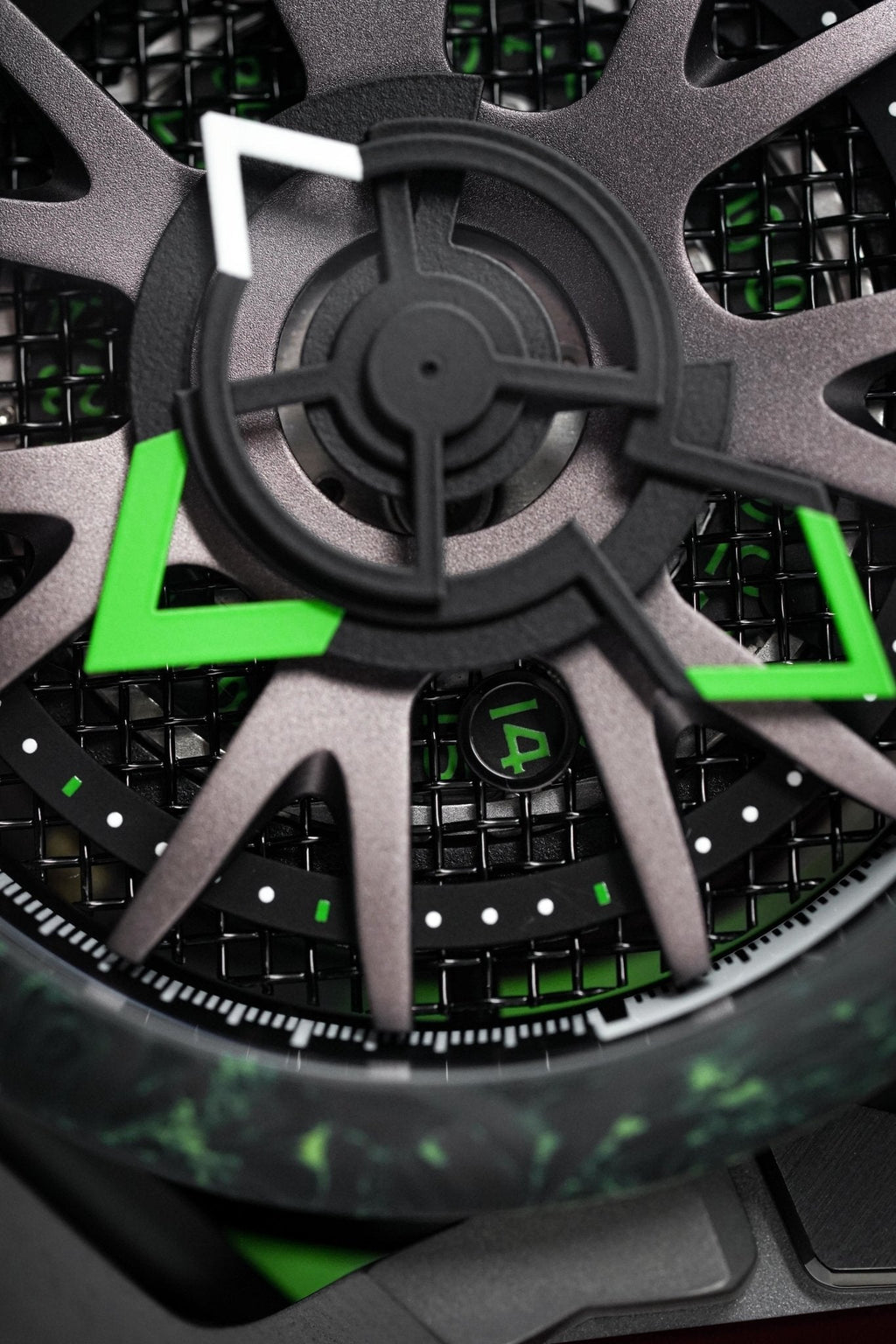 Mazzucato Reversible Monza Green Carbon