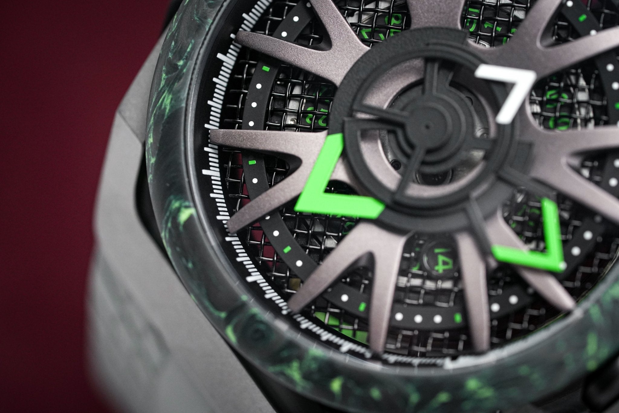 Mazzucato Reversible Monza Green Carbon