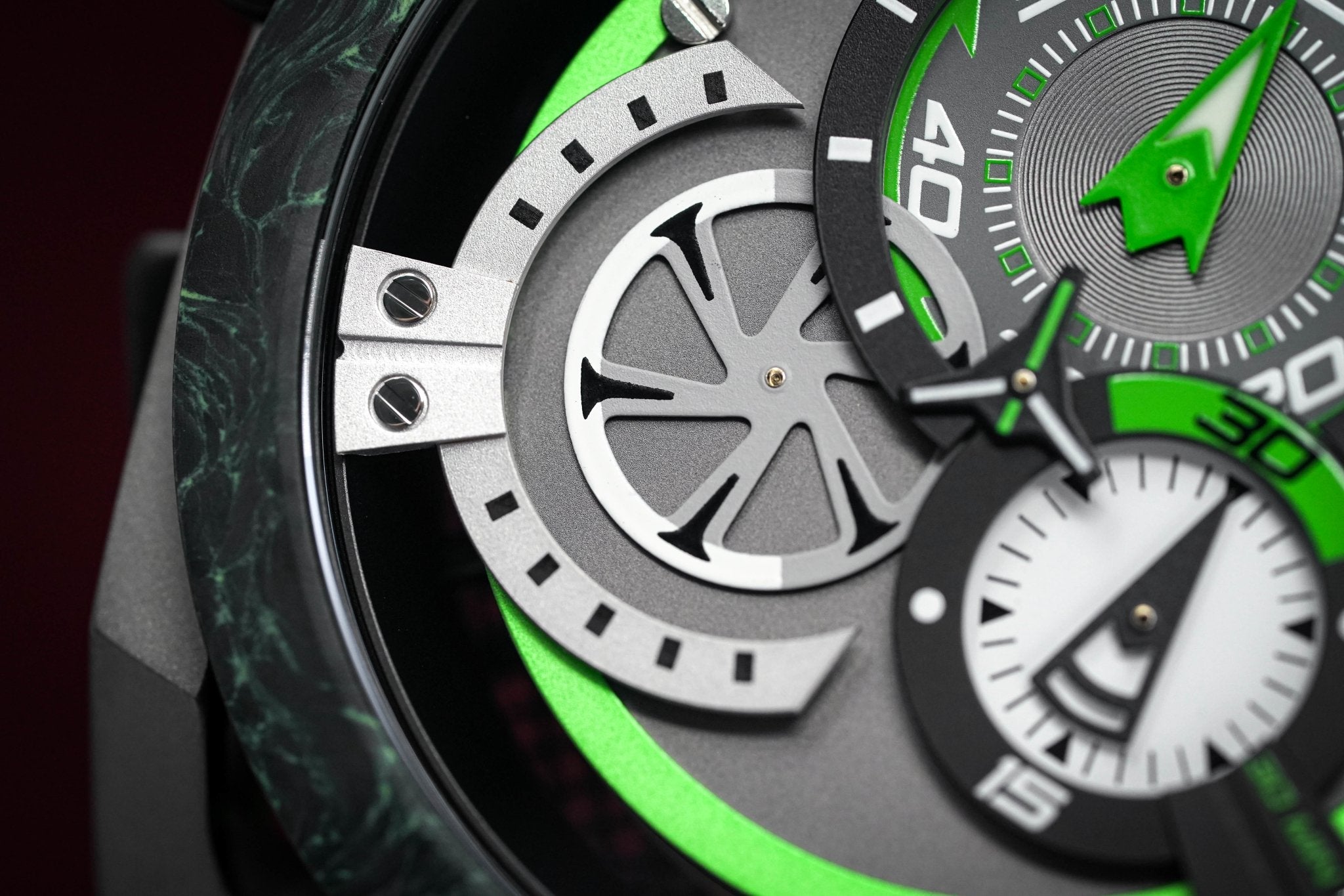 Mazzucato Reversible Monza Green Carbon