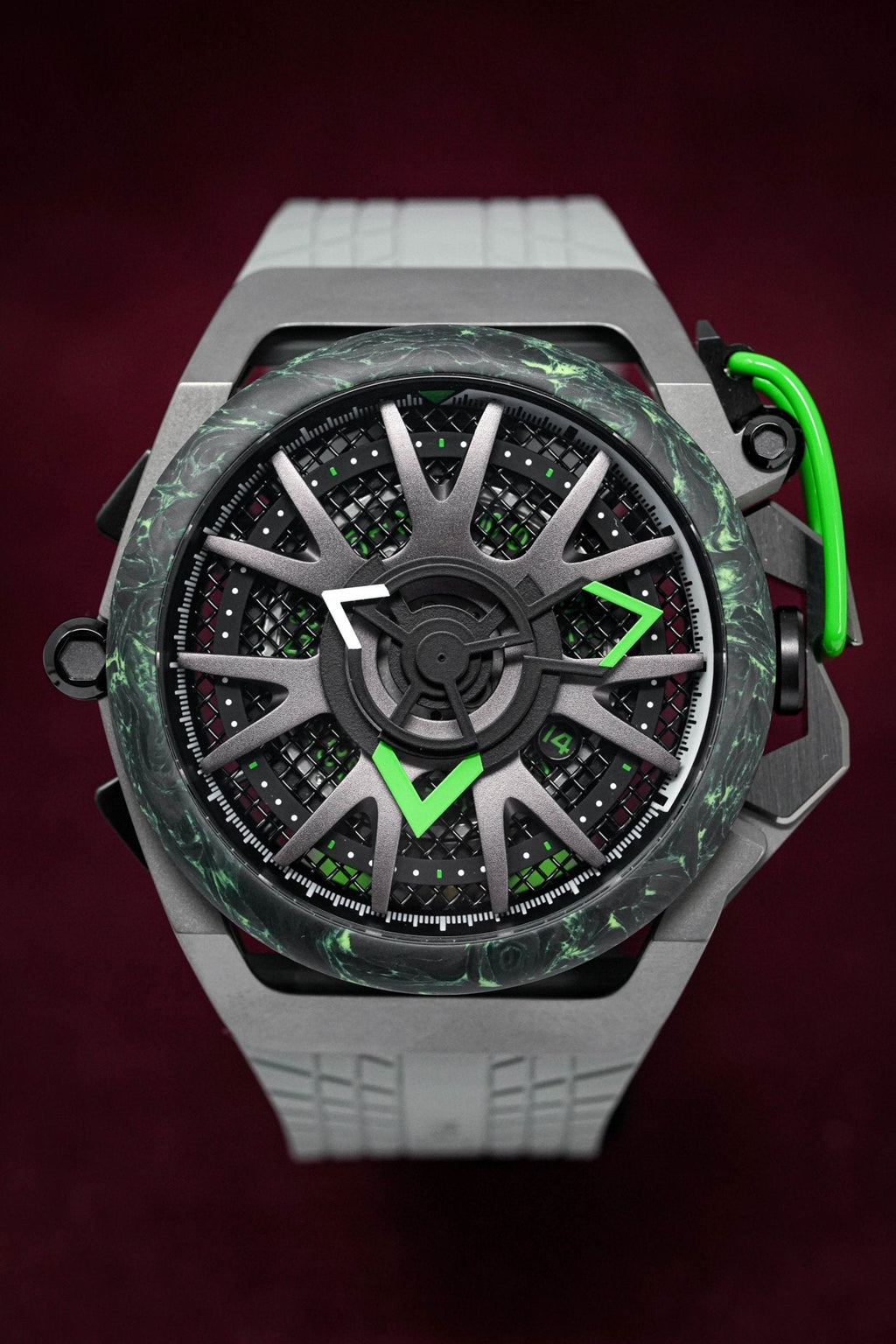 Mazzucato Reversible Monza Green Carbon
