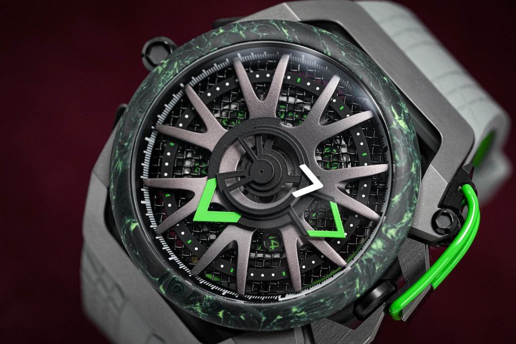 Mazzucato Reversible Monza Green Carbon