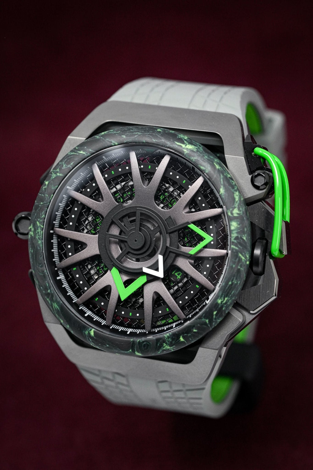 Mazzucato Reversible Monza Green Carbon