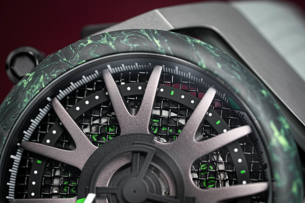 Mazzucato Reversible Monza Green Carbon