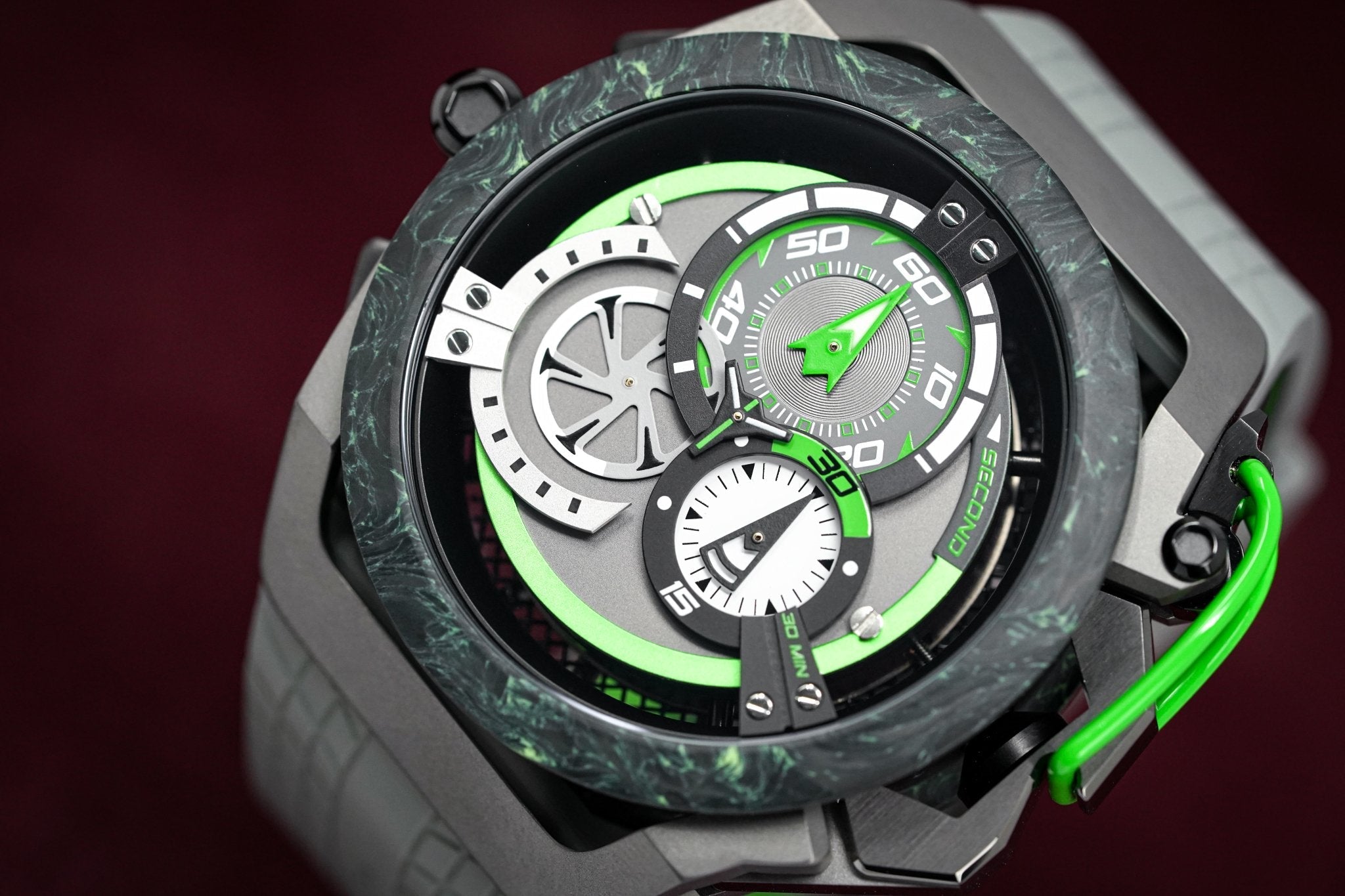 Mazzucato Reversible Monza Green Carbon
