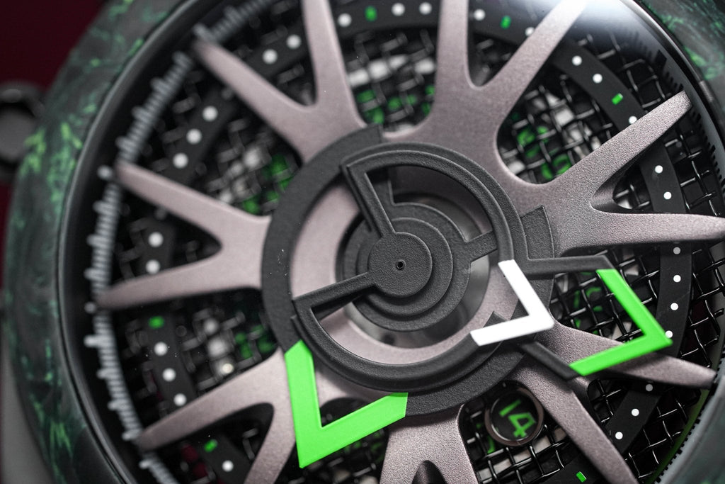 Mazzucato Reversible Monza Green Carbon