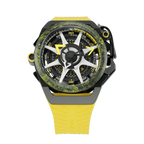 Mazzucato Reversible Watch Monza Yellow Carbon