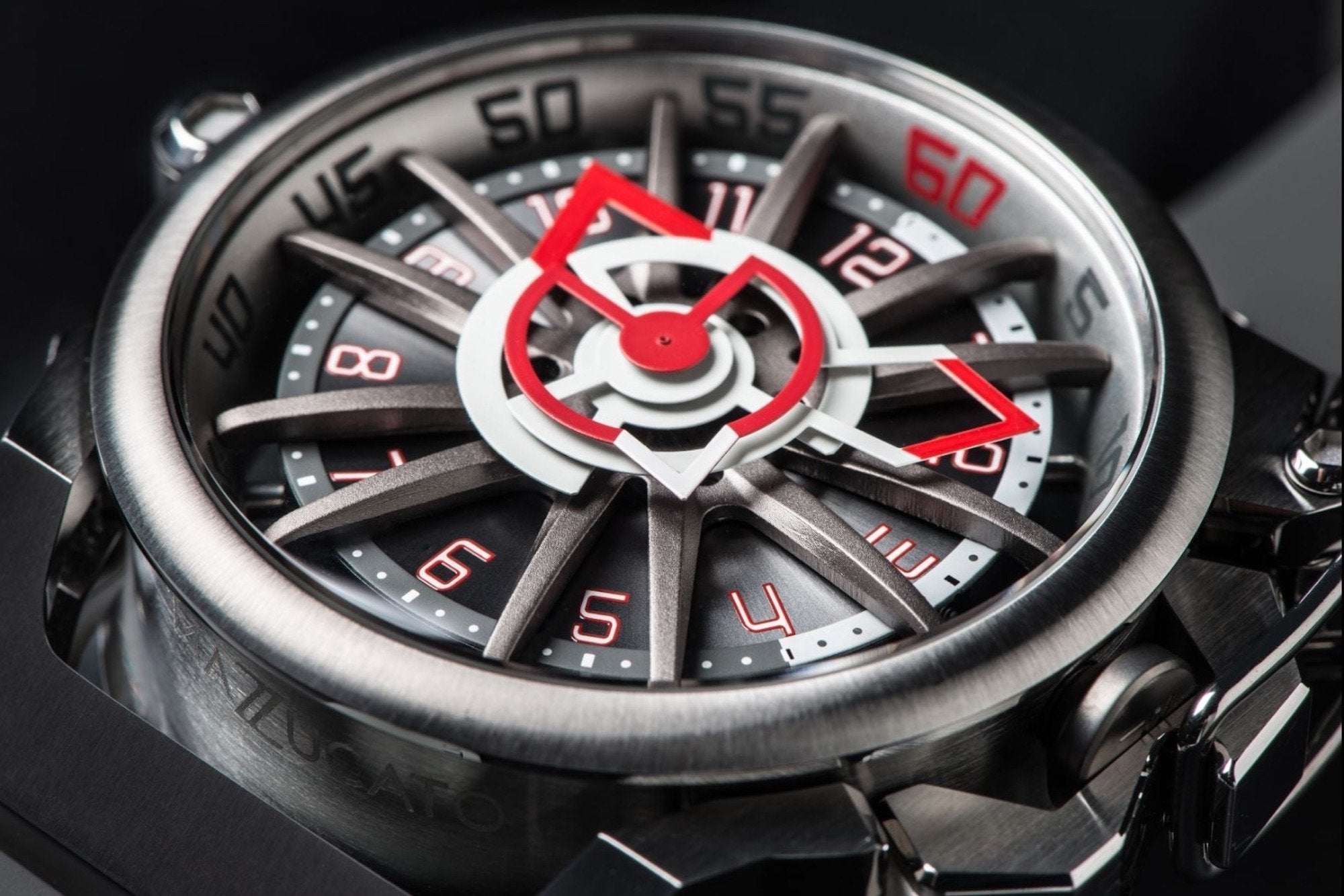 Mazzucato Reversible Watch RIM Black
